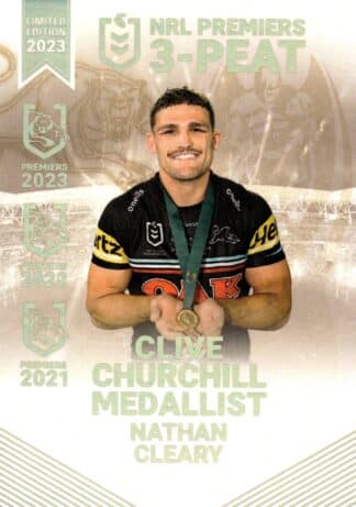 2023 NRL Premiers Signature Collection - PS20 Nathan Cleary Penrith Panthers