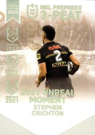 2023 NRL Premiers Signature Collection - PS21 Stephen Crichton Penrith Panthers