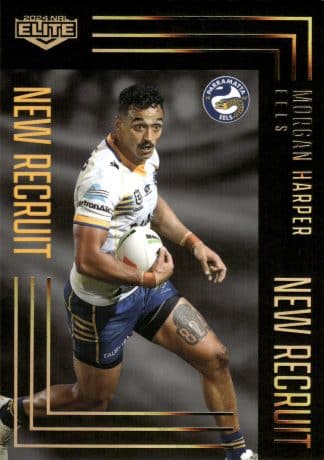 2024 NRL Elite New Recruits Album Card - NRA11 Morgan Harper Parramatta Eels