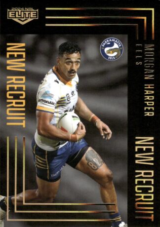 2024 NRL Elite New Recruits Album Card - NRA11 Morgan Harper Parramatta Eels