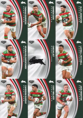 2024 NRL Elite Base Team Set - South Sydney Rabbitohs