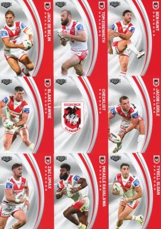2024 NRL Elite Base Team Set - St George Dragons