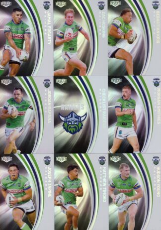2024 NRL Elite Silver Special Team Set - Canberra Raiders