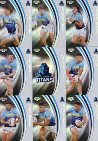 2024 NRL Elite Silver Special Team Set - Gold Coast Titans
