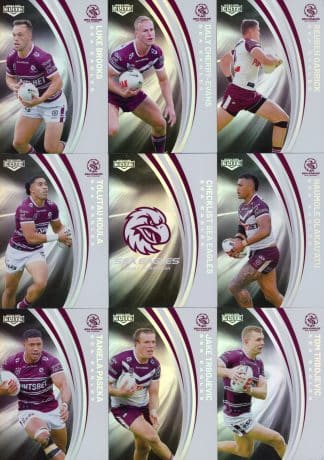 2024 NRL Elite Silver Special Team Set - Manly Sea Eagles