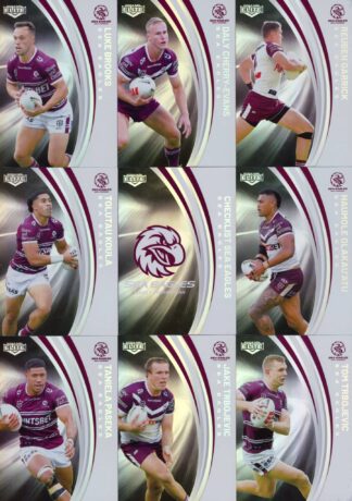 2024 NRL Elite Silver Special Team Set - Manly Sea Eagles
