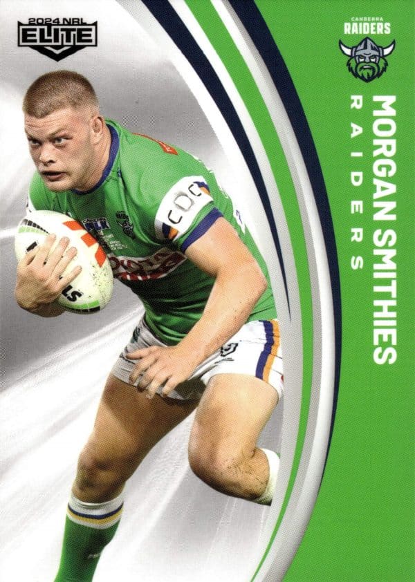 2024 NRL Elite Common Card - Base 015 Morgan Smithies Canberra Raiders