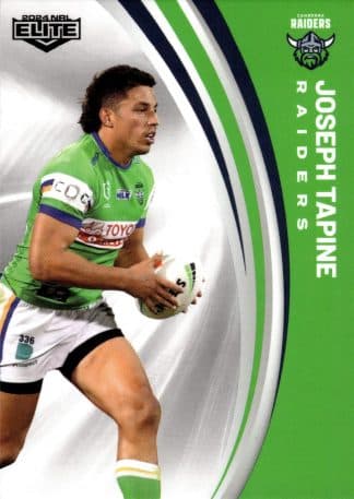 2024 NRL Elite Common Card - Base 016 Joseph Tapine Canberra Raiders
