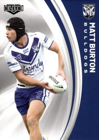 2024 NRL Elite Common Card - Base 021 Matt Burton Canterbury Bulldogs