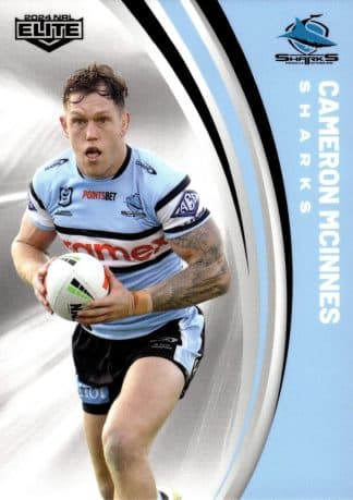 2024 NRL Elite Common Card - Base 033 Cameron McInnes Cronulla Sharks