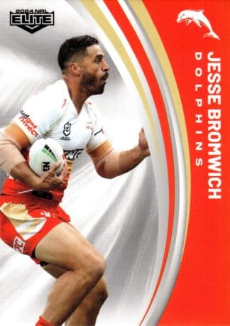 2024 NRL Elite Common Card - Base 039 Jesse Bromwich Dolphins