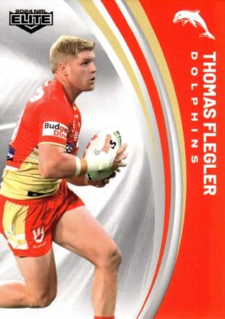 2024 NRL Elite Common Card - Base 041 Thomas Flegler Dolphins