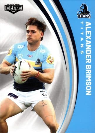 2024 NRL Elite Common Card - Base 047 Alexander Brimson Gold Coast Titans