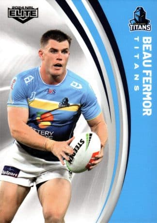 2024 NRL Elite Common Card - Base 050 Beau Fermor Gold Coast Titans