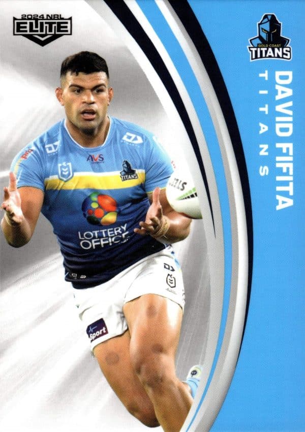 2024 NRL Elite Common Card - Base 051 David Fifita Gold Coast Titans