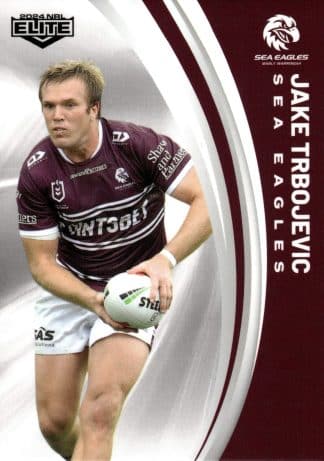 2024 NRL Elite Common Card - Base 062 Jake Trbojevic Manly Sea Eagles