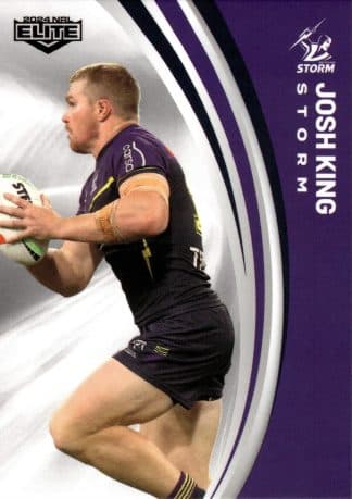 2024 NRL Elite Common Card - Base 068 Josh King Melbourne Storm
