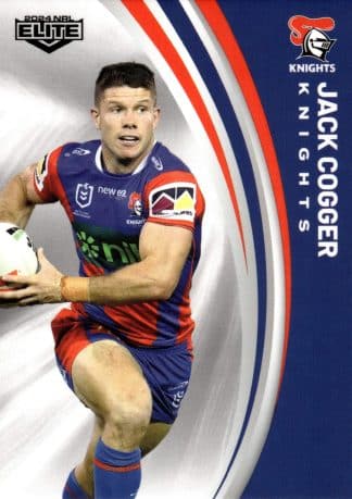 2024 NRL Elite Common Card - Base 075 Jack Cogger Newcastle Knights