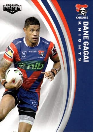 2024 NRL Elite Common Card - Base 077 Dane Gagai Newcastle Knights