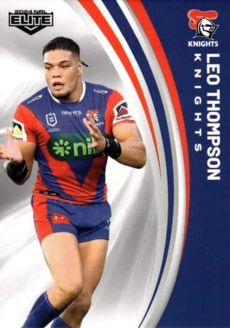 2024 NRL Elite Common Card - Base 081 Leo Thompson Newcastle Knights