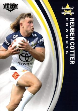 2024 NRL Elite Common Card - Base 083 Reuben Cotter North Queensland Cowboys