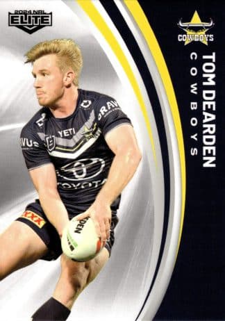 2024 NRL Elite Common Card - Base 084 Tom Dearden North Queensland Cowboys