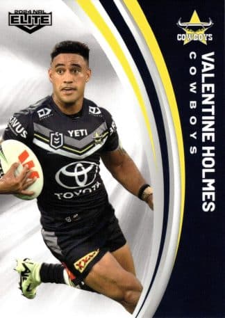 2024 NRL Elite Common Card - Base 086 Valentine Holmes North Queensland Cowboys