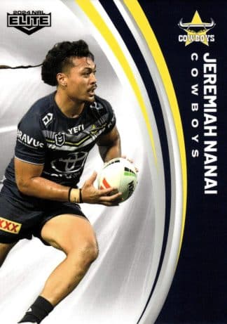2024 NRL Elite Common Card - Base 088 Jeremiah Nanai North Queensland Cowboys