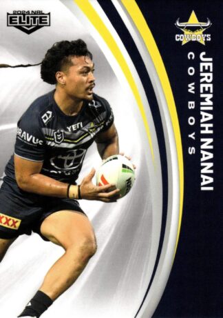 2024 NRL Elite Common Card - Base 088 Jeremiah Nanai North Queensland Cowboys
