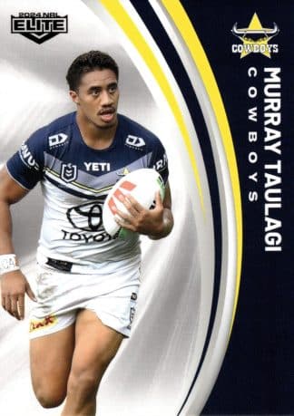 2024 NRL Elite Common Card - Base 090 Murray Taulagi North Queensland Cowboys