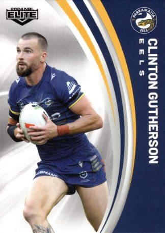 2024 NRL Elite Common Card - Base 094 Clinton Gutherson Parramatta Eels