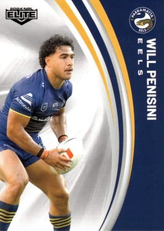 2024 NRL Elite Common Card - Base 098 Will Penisini Parramatta Eels