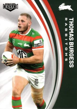 2024 NRL Elite Common Card - Base 110 Thomas Burgess South Sydney Rabbitohs