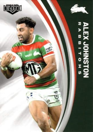 2024 NRL Elite Common Card - Base 112 Alex Johnston South Sydney Rabbitohs