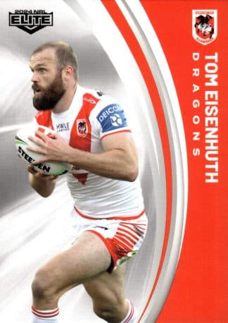 2024 NRL Elite Common Card - Base 120 Tom Eisenhuth St George Illawarra Dragons