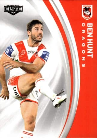 2024 NRL Elite Common Card - Base 121 Ben Hunt St George Illawarra Dragons