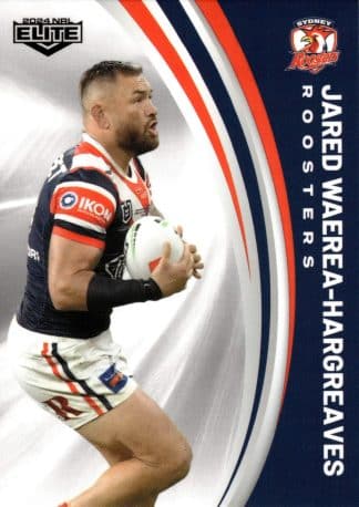 2024 NRL Elite Common Card - Base 133 Jared Waerea-Hargreaves Sydney Roosters