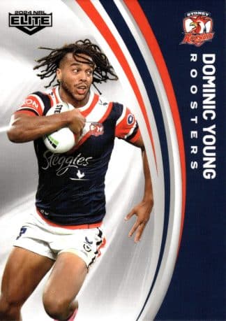 2024 NRL Elite Common Card - Base 135 Dominic Young Sydney Roosters
