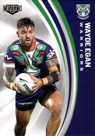 2024 NRL Elite Common Card - Base 138 Wayde Egan Warriors