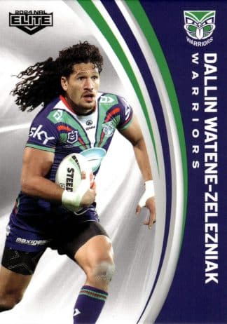 2024 NRL Elite Common Card - Base 144 Dallin Watene-Zelezniak Warriors
