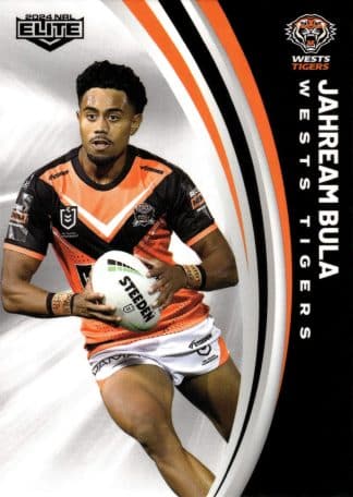 2024 NRL Elite Common Card - Base 147 Jahream Bula Wests Tigers