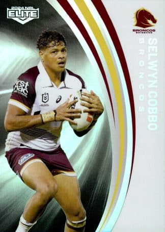 2024 NRL Elite Silver Specials - P003 Selwyn Cobbo Brisbane Broncos