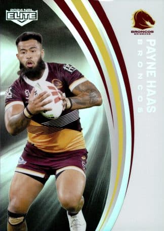 2024 NRL Elite Silver Specials - P004 Payne Haas Brisbane Broncos
