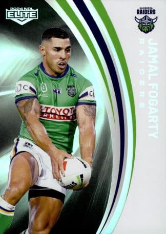 2024 NRL Elite Silver Specials - P011 Jamal Fogarty Canberra Raiders