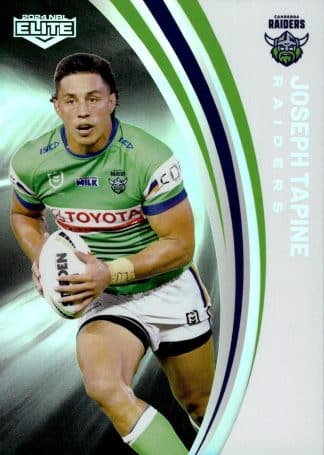 2024 NRL Elite Silver Specials - P016 Joseph Tapine Canberra Raiders