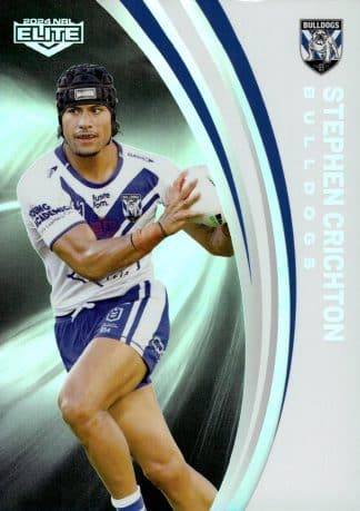 2024 NRL Elite Silver Specials - P022 Stephen Crichton Canterbury Bulldogs