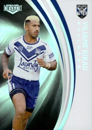 2024 NRL Elite Silver Specials - P023 Viliame Kikau Canterbury Bulldogs
