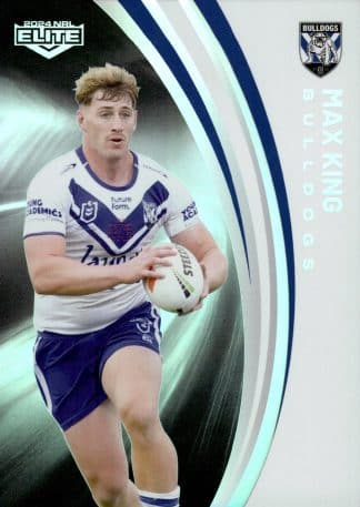 2024 NRL Elite Silver Specials - P024 Max King Canterbury Bulldogs