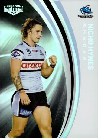 2024 NRL Elite Silver Specials - P031 Nicho Hynes Cronulla Sharks