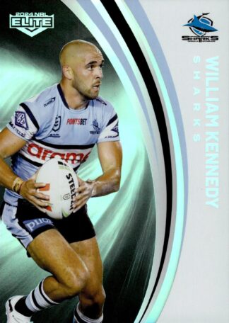 2024 NRL Elite Silver Specials - P032 William Kennedy Cronulla Sharks